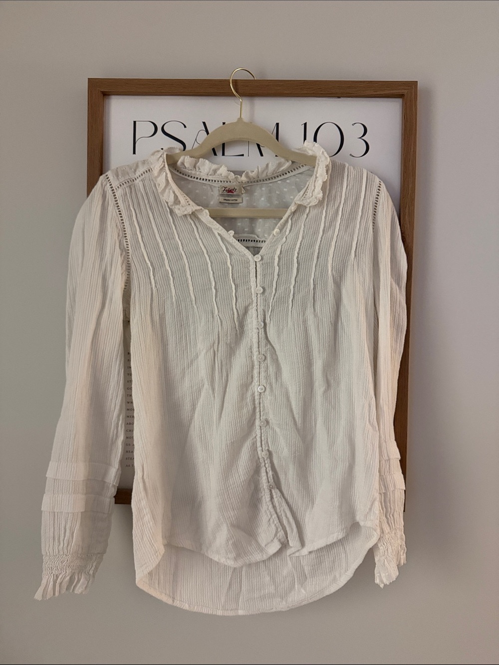 Faherty 100 percent cotton top